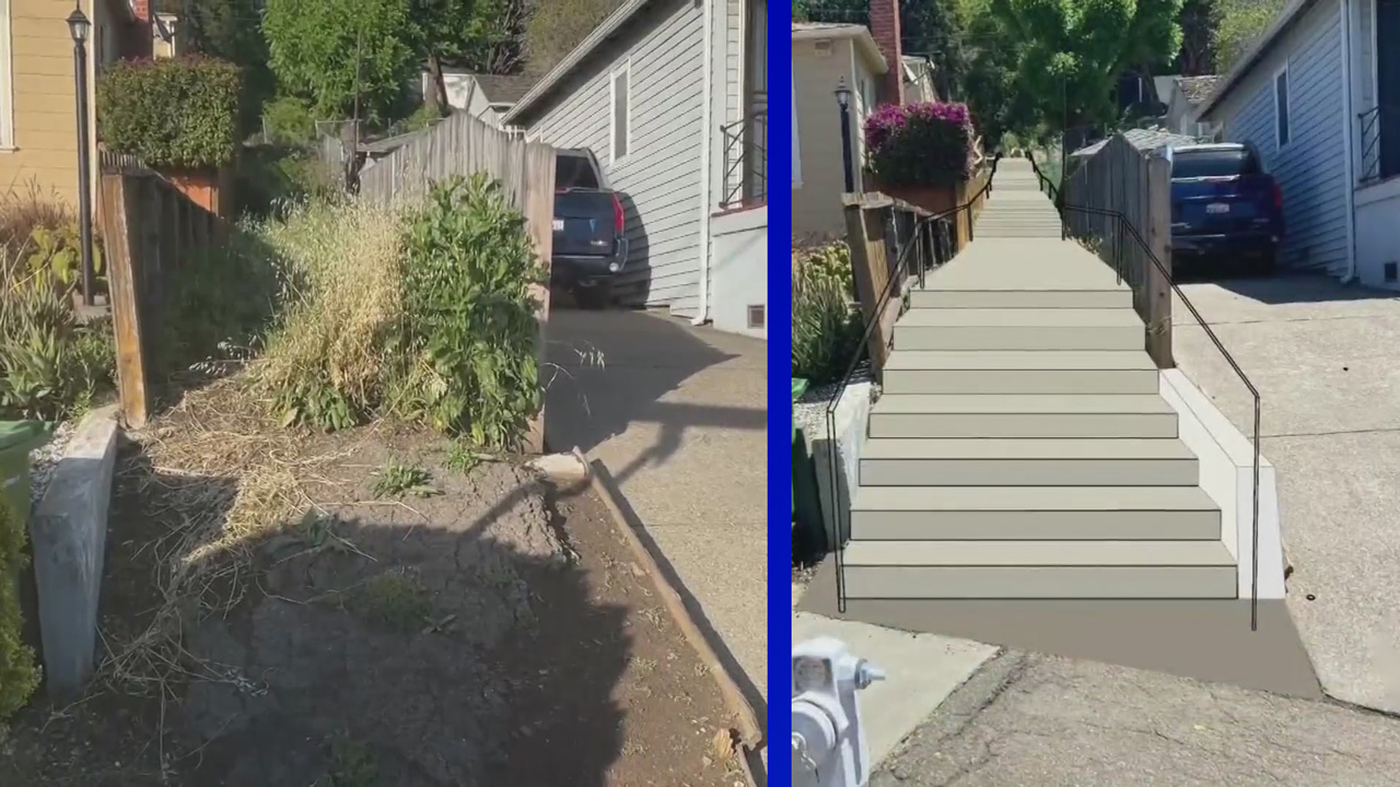 Neighbors Push Again at Oakland Plan to Restore City Staircases – CBS San Francisco Neighbors Push Again at Oakland Plan to Restore City Staircases – CBS San Francisco